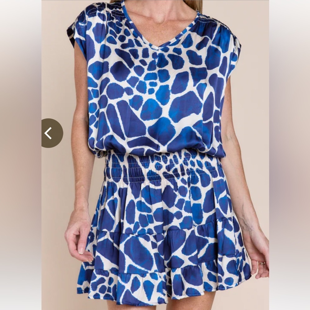 Sofia made in Italy Satin Dress